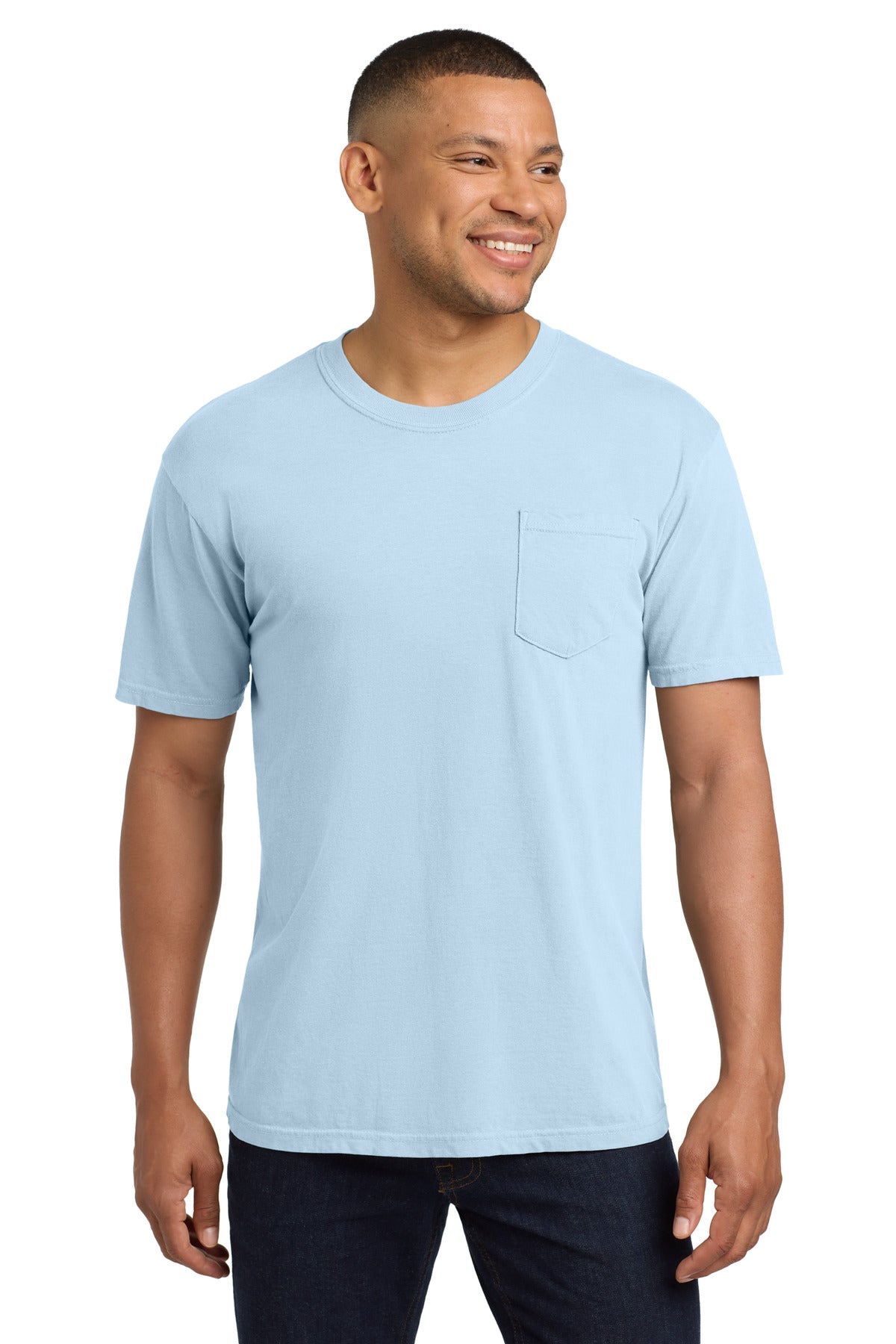 COMFORT COLORS® Heavyweight Ring Spun Pocket Tee (CORE COLORS)