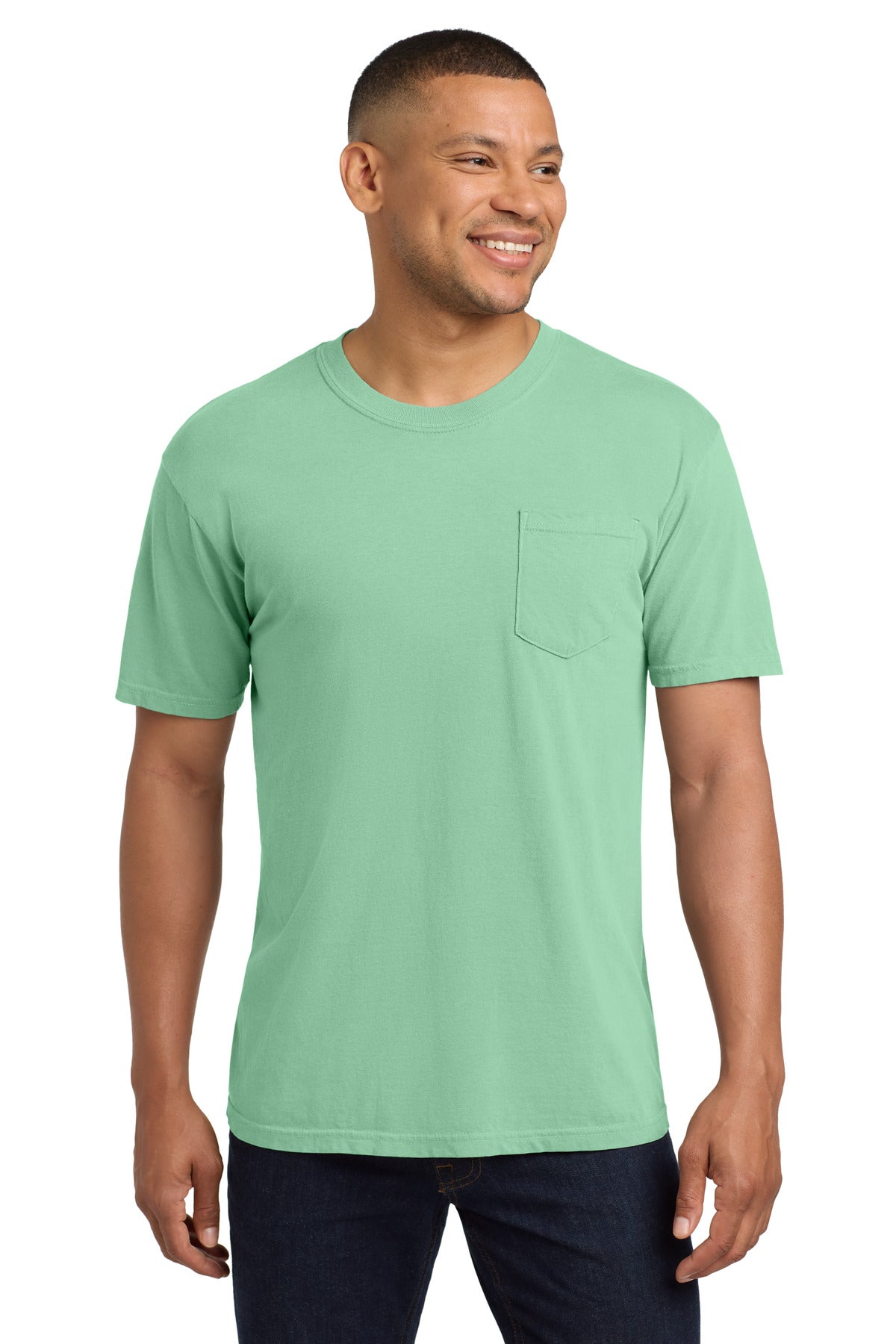 COMFORT COLORS® Heavyweight Ring Spun Pocket Tee (CORE COLORS)