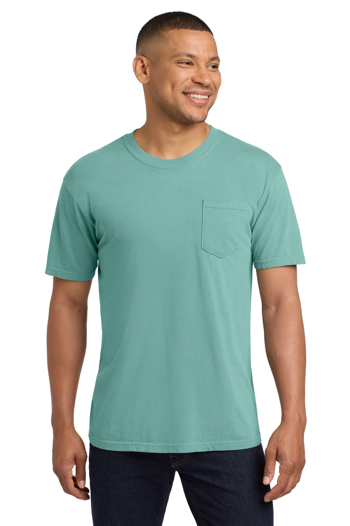 COMFORT COLORS® Heavyweight Ring Spun Pocket Tee (CORE COLORS)