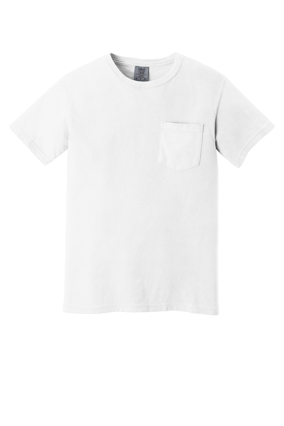 COMFORT COLORS® Heavyweight Ring Spun Pocket Tee (CORE COLORS)