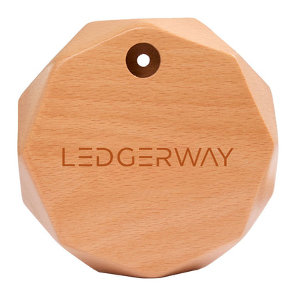 LEDGERWAY  Beechwood Desk Tune FSC®-Certified Wood Headphone Stand