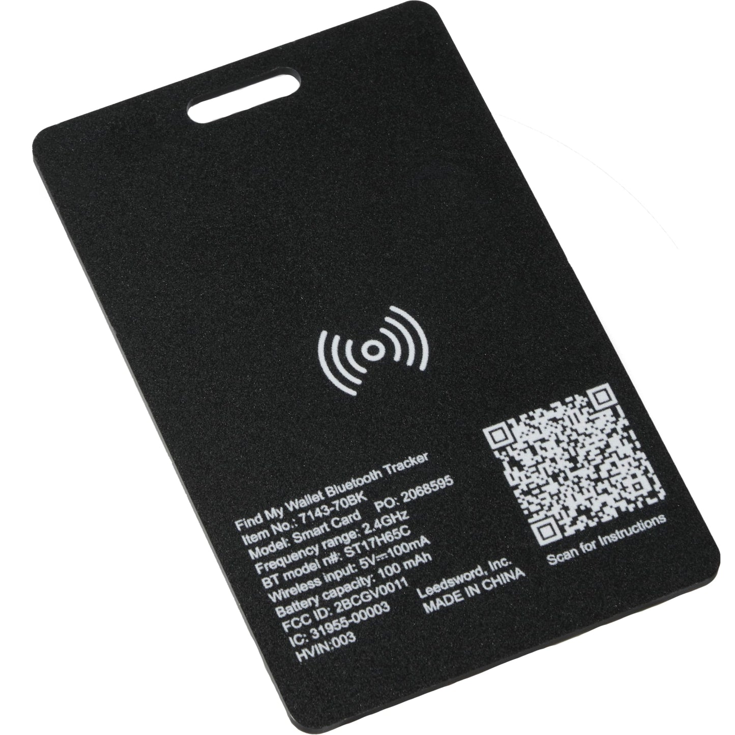 Find My Wallet Bluetooth Tracker with Full Color Print
