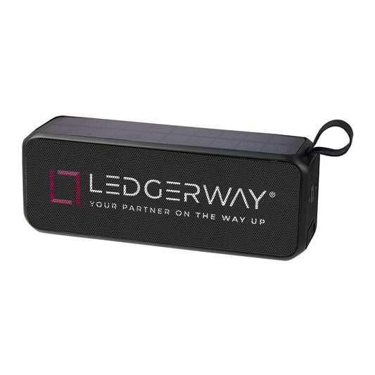 LEDGERWAY Solar Sound Outdoor Bluetooth Speaker