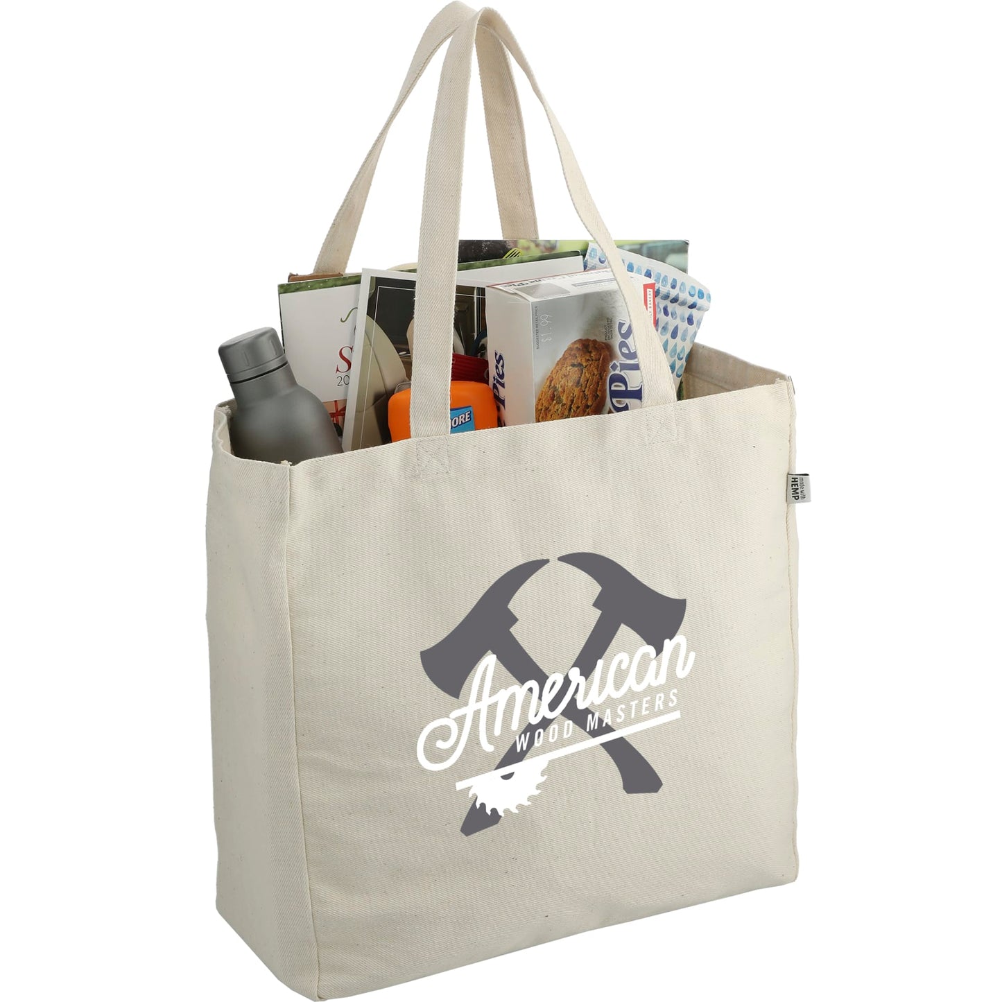 Hemp Cotton 11oz Carry-All Tote