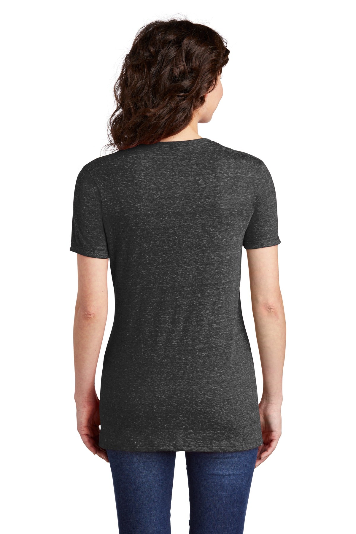 Jerzees® Women's Snow Heather Jersey V-Neck T-Shirt