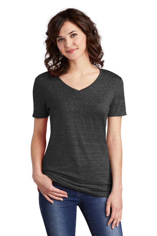 Jerzees® Women's Snow Heather Jersey V-Neck T-Shirt