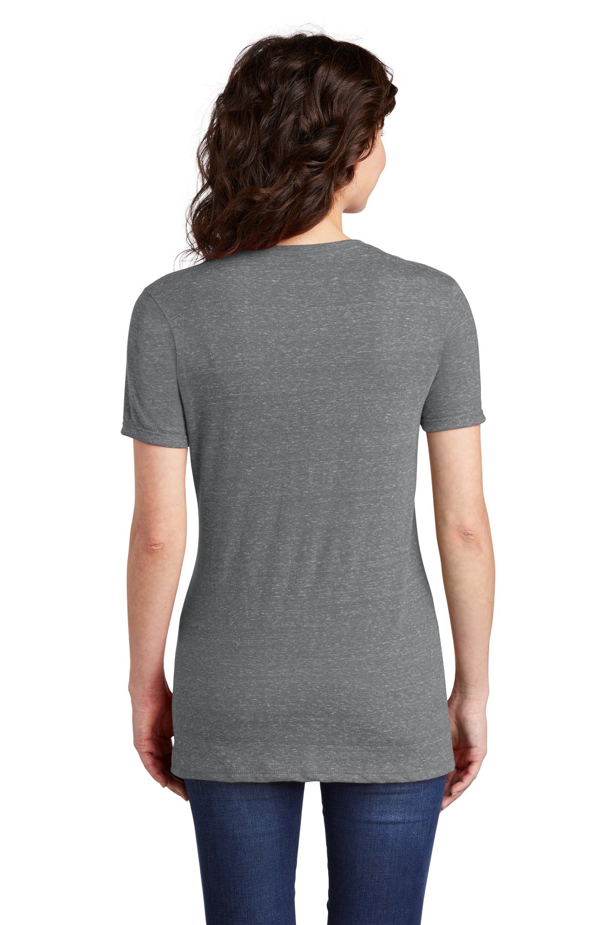 Jerzees® Women's Snow Heather Jersey V-Neck T-Shirt