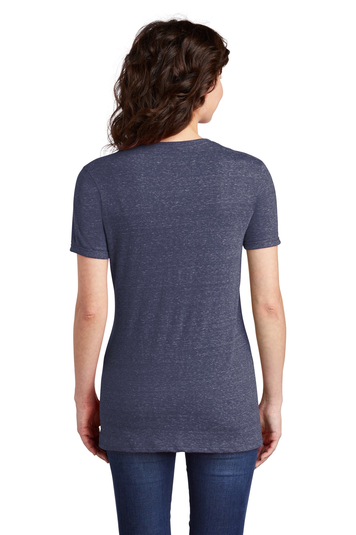 Jerzees® Women's Snow Heather Jersey V-Neck T-Shirt