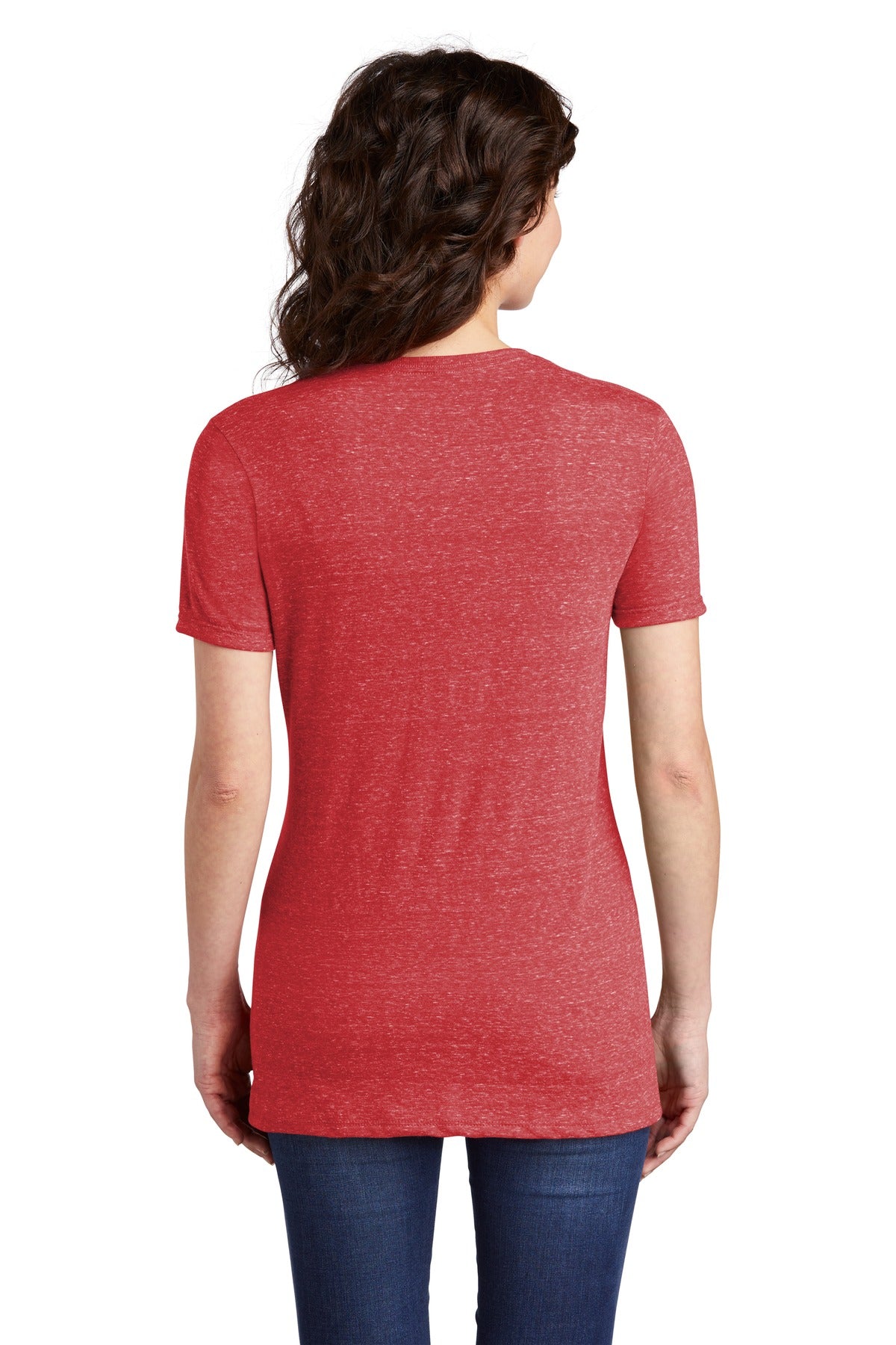 Jerzees® Women's Snow Heather Jersey V-Neck T-Shirt