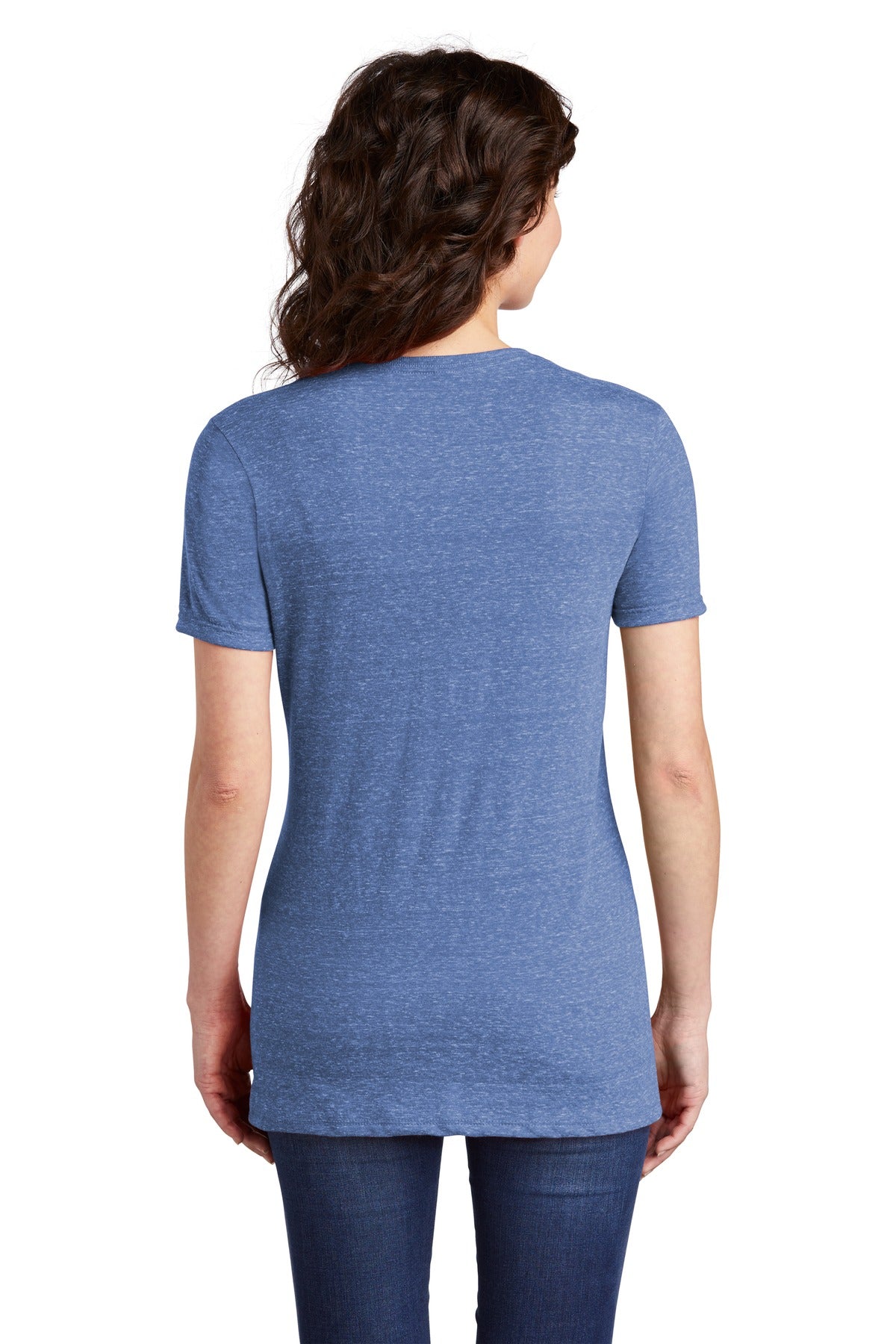 Jerzees® Women's Snow Heather Jersey V-Neck T-Shirt