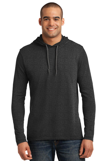 DISCONTINUED - Gildan® 100% Ring Spun Cotton Long Sleeve Hooded T-Shirt - SKU 987