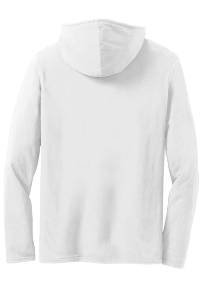 DISCONTINUED - Gildan® 100% Ring Spun Cotton Long Sleeve Hooded T-Shirt - SKU 987