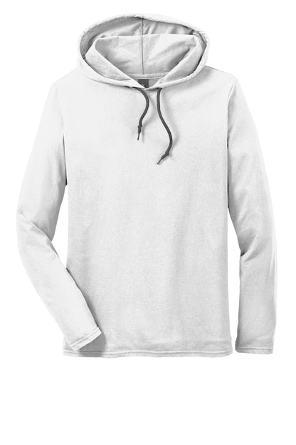 DISCONTINUED - Gildan® 100% Ring Spun Cotton Long Sleeve Hooded T-Shirt - SKU 987