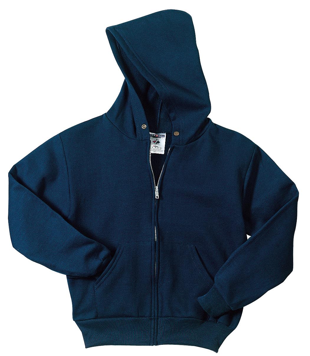 Jerzees® - Youth NuBlend® Full-Zip Hooded Sweatshirt