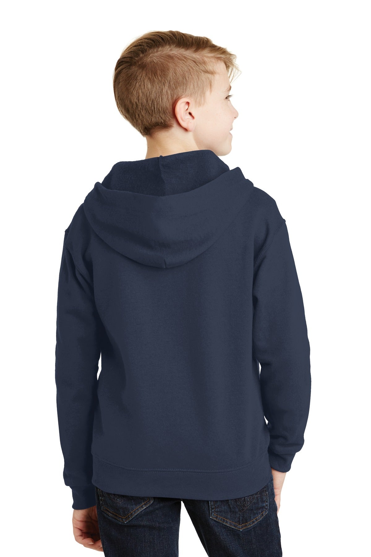 Jerzees® - Youth NuBlend® Full-Zip Hooded Sweatshirt