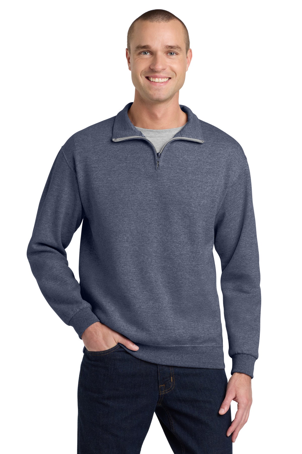 Jerzees® - NuBlend® 1/4-Zip Cadet Collar Sweatshirt