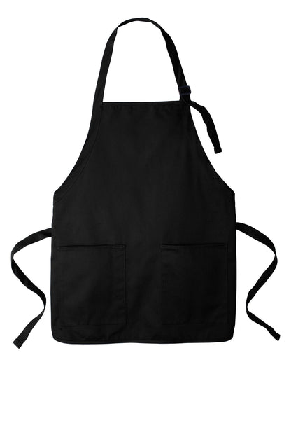 DISCONTINUED - Port Authority® Medium-Length Two-Pocket Bib Apron