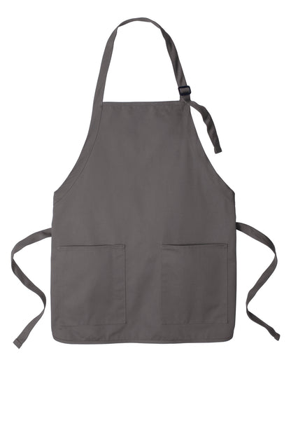 DISCONTINUED - Port Authority® Medium-Length Two-Pocket Bib Apron