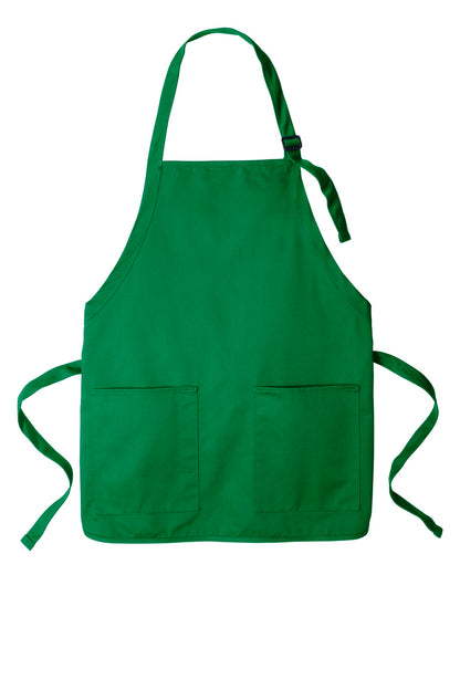 DISCONTINUED - Port Authority® Medium-Length Two-Pocket Bib Apron