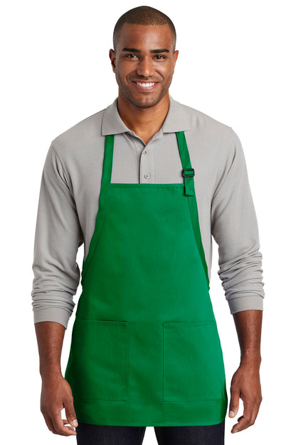 DISCONTINUED - Port Authority® Medium-Length Two-Pocket Bib Apron