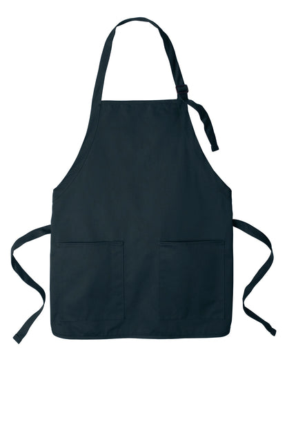 DISCONTINUED - Port Authority® Medium-Length Two-Pocket Bib Apron