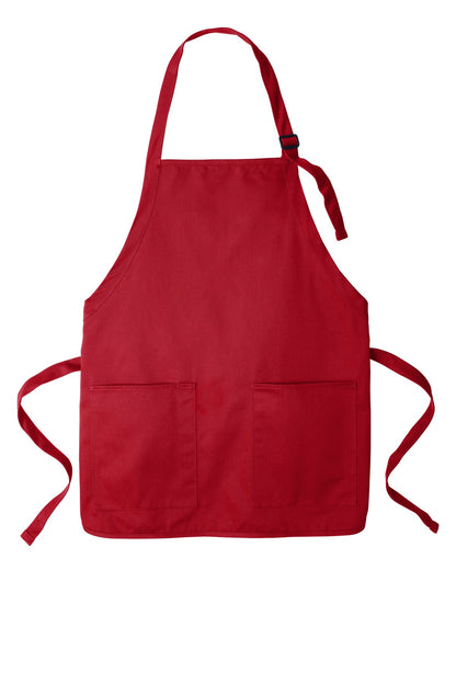 DISCONTINUED - Port Authority® Medium-Length Two-Pocket Bib Apron
