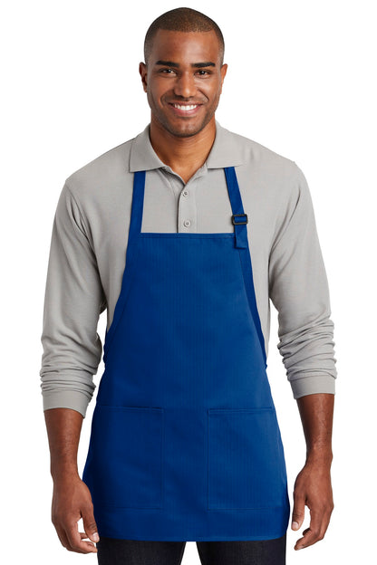 DISCONTINUED - Port Authority® Medium-Length Two-Pocket Bib Apron