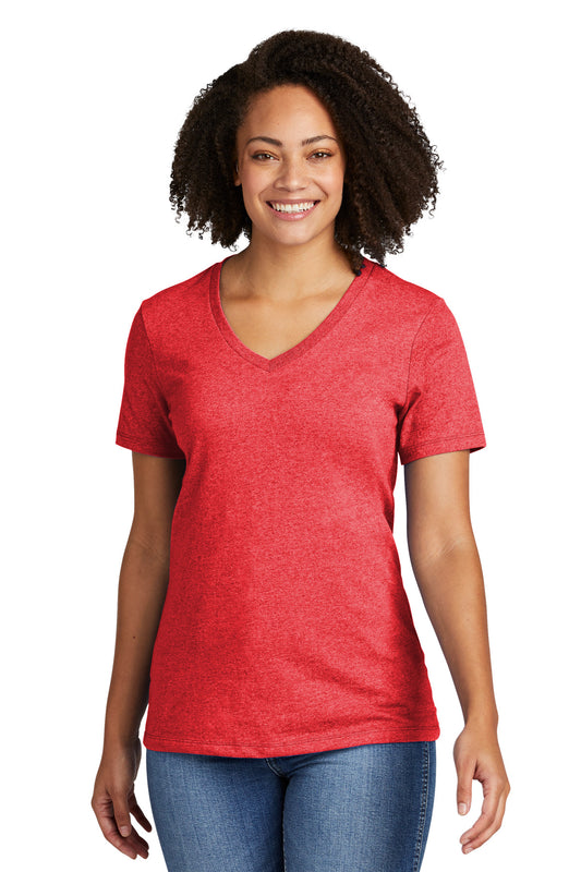 Allmade® Women's Recycled Blend V-Neck Tee