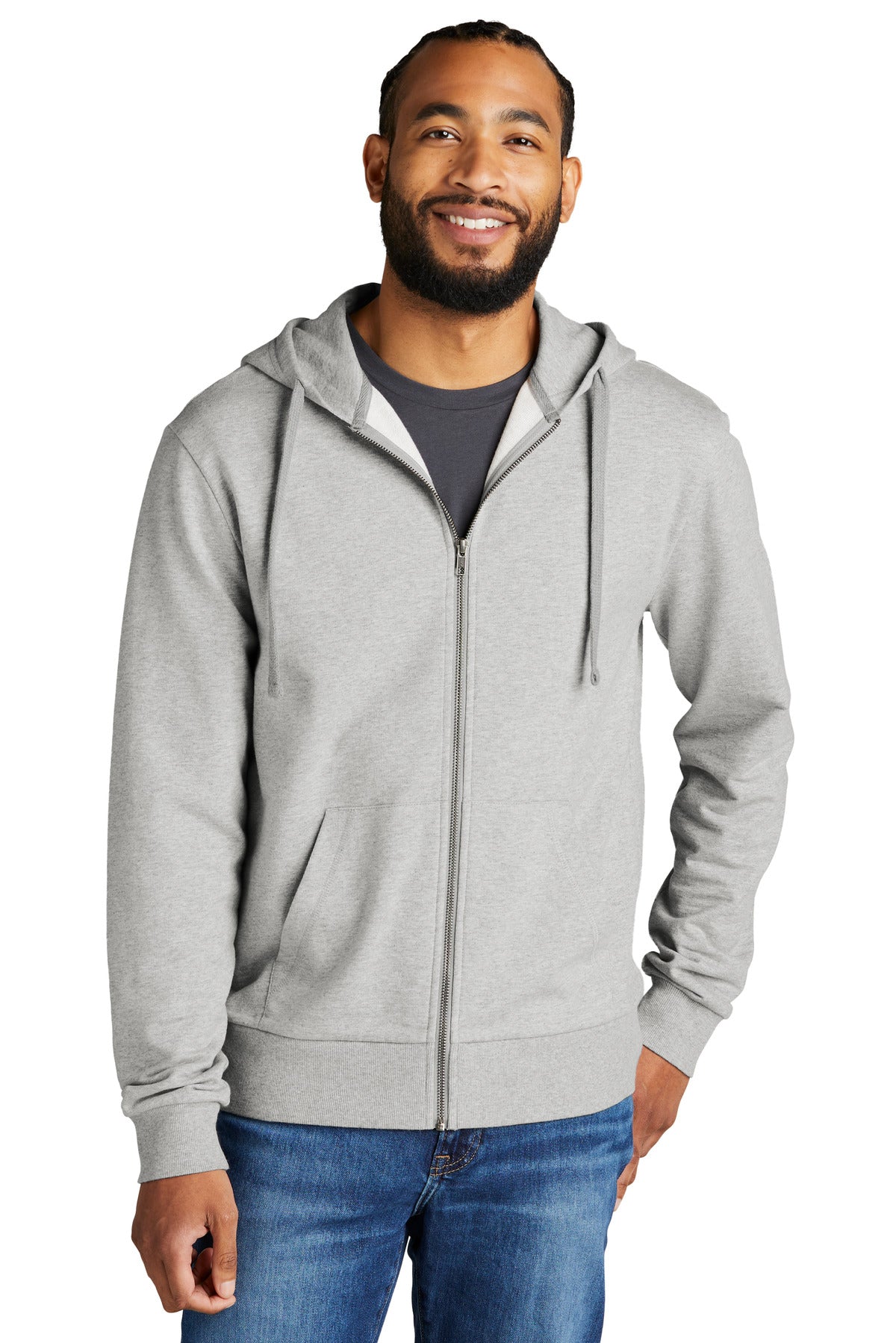 Allmade® Unisex Organic French Terry Full-Zip Hoodie