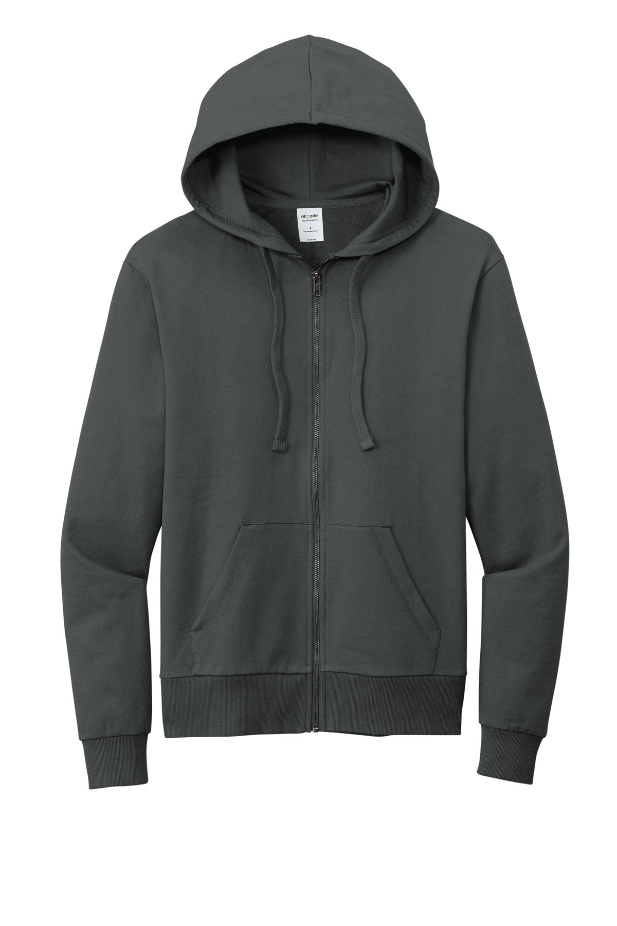 Allmade® Unisex Organic French Terry Full-Zip Hoodie