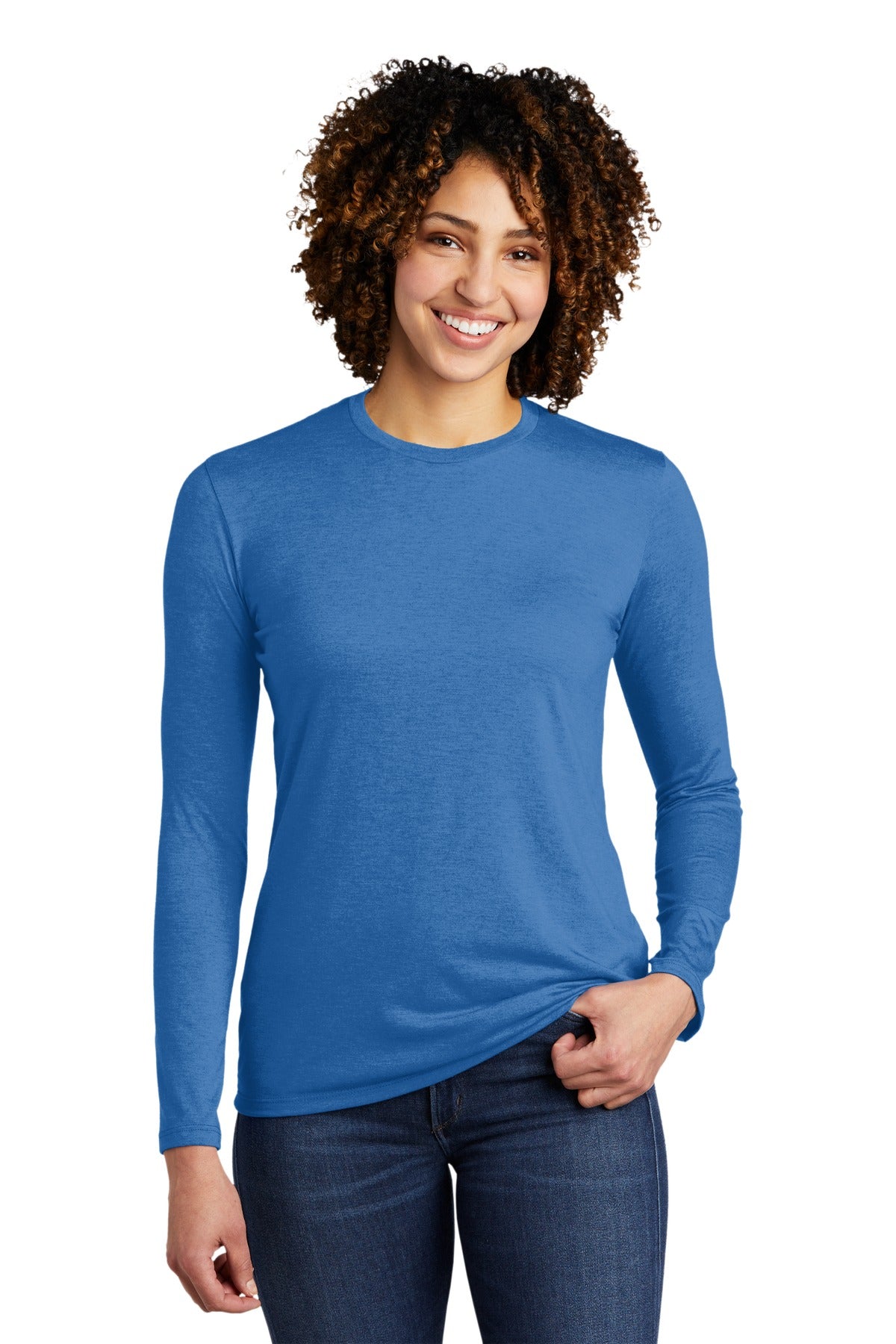 Allmade® Women's Tri-Blend Long Sleeve Tee