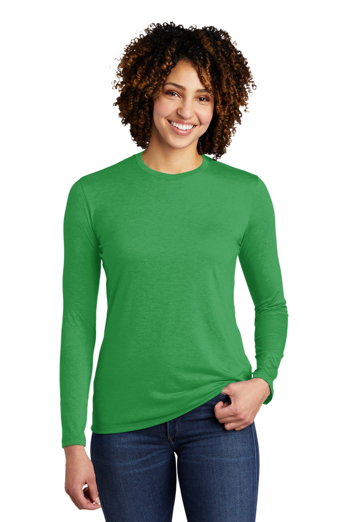 Allmade® Women's Tri-Blend Long Sleeve Tee