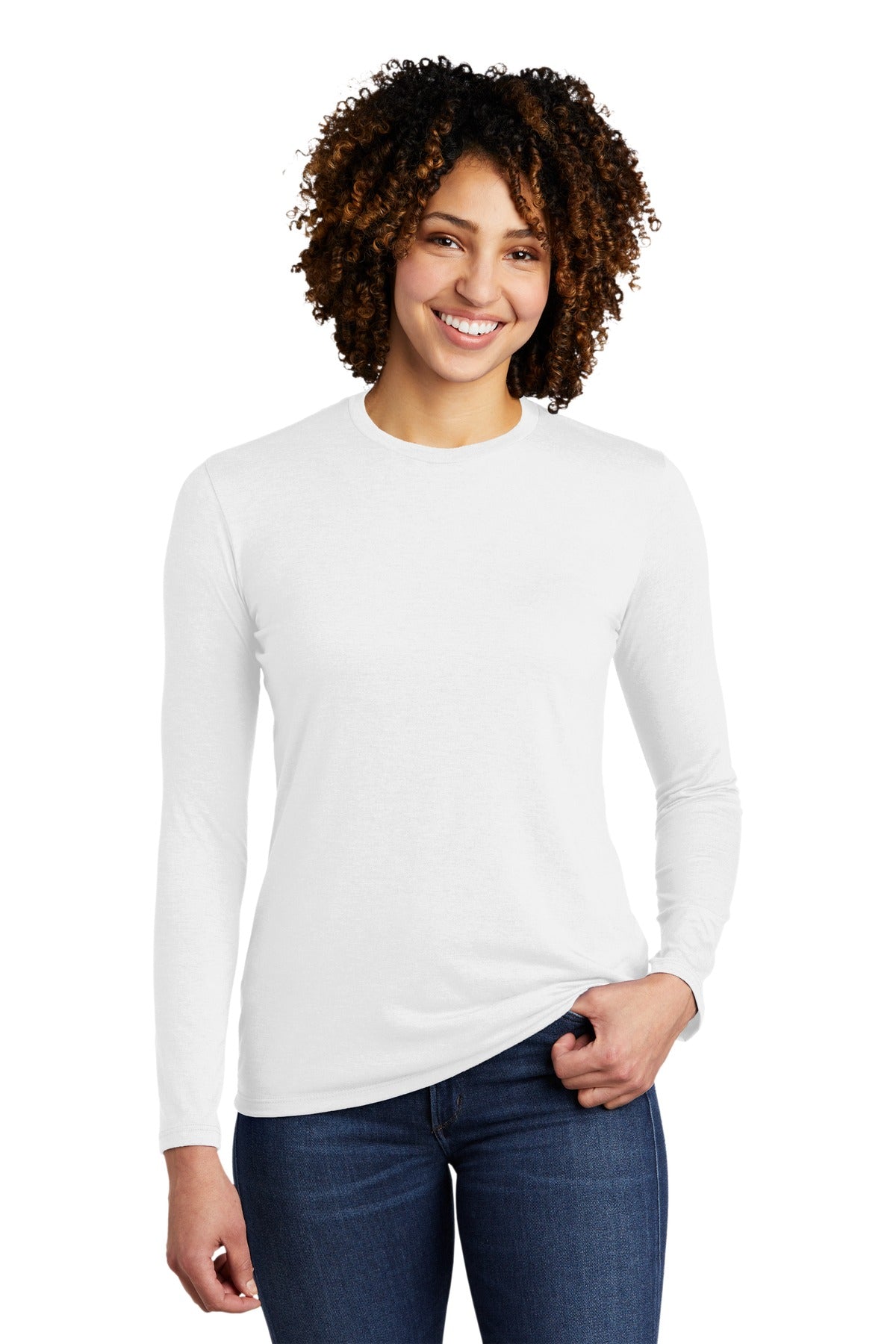 Allmade® Women's Tri-Blend Long Sleeve Tee