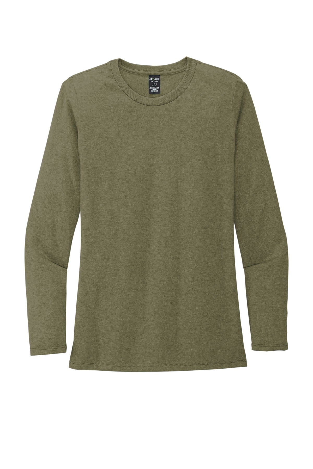 Allmade® Women's Tri-Blend Long Sleeve Tee