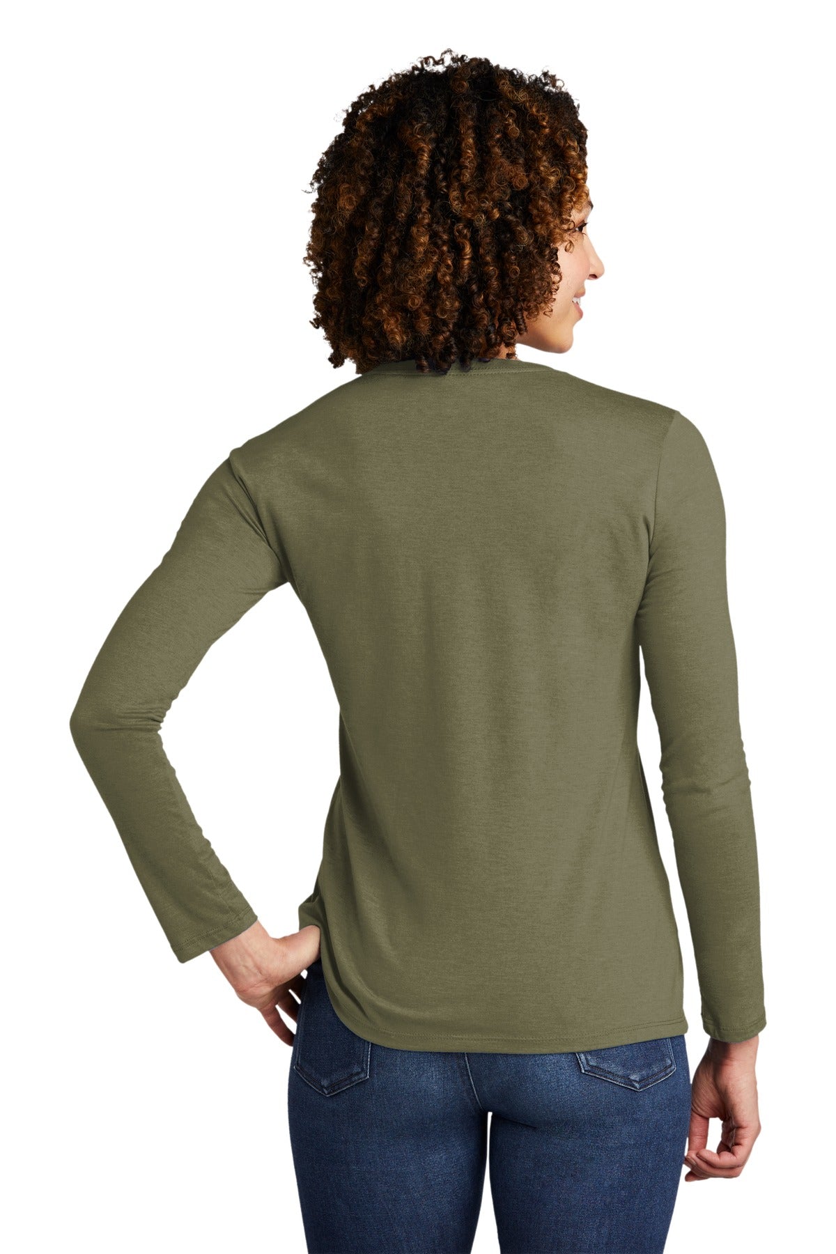 Allmade® Women's Tri-Blend Long Sleeve Tee