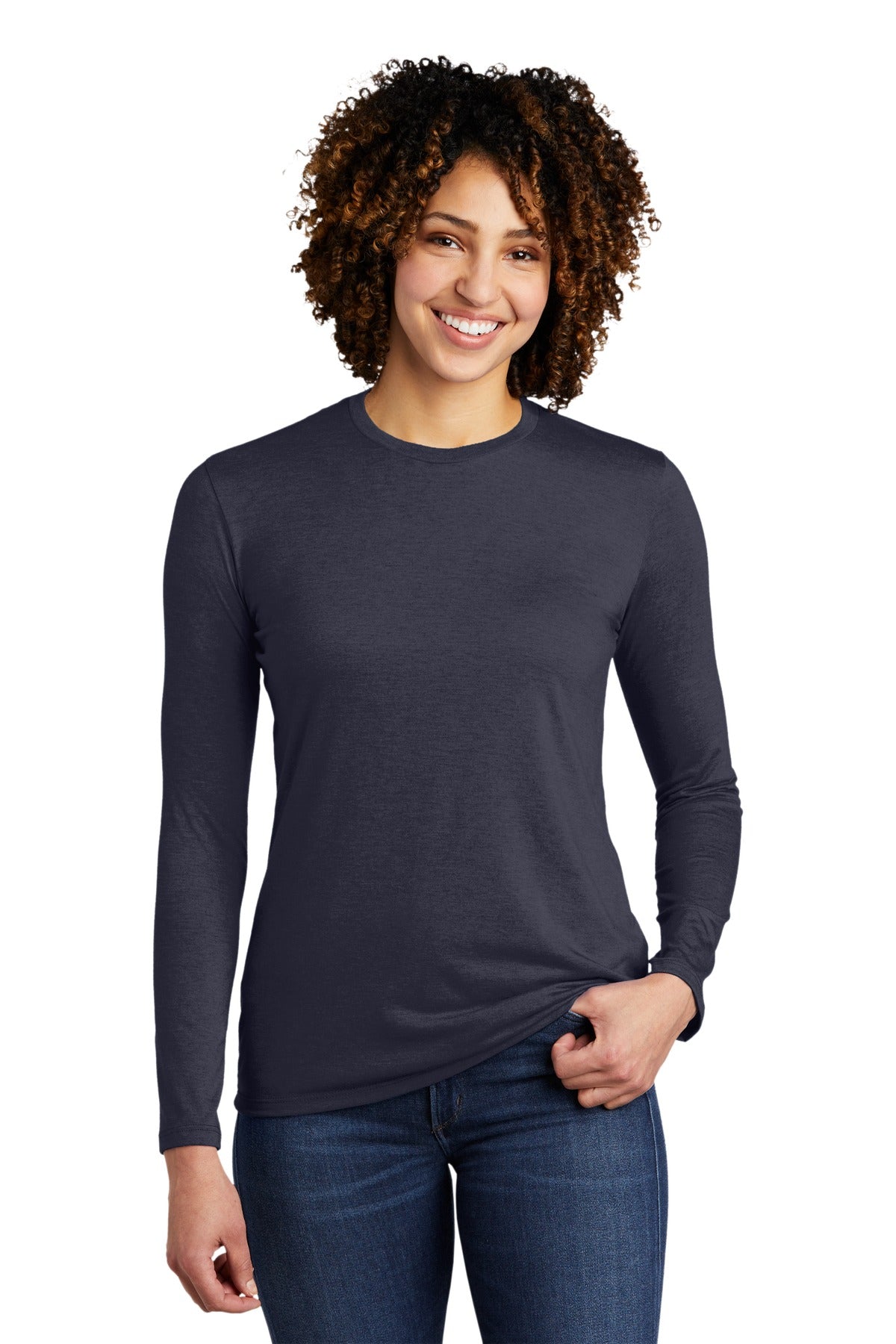 Allmade® Women's Tri-Blend Long Sleeve Tee