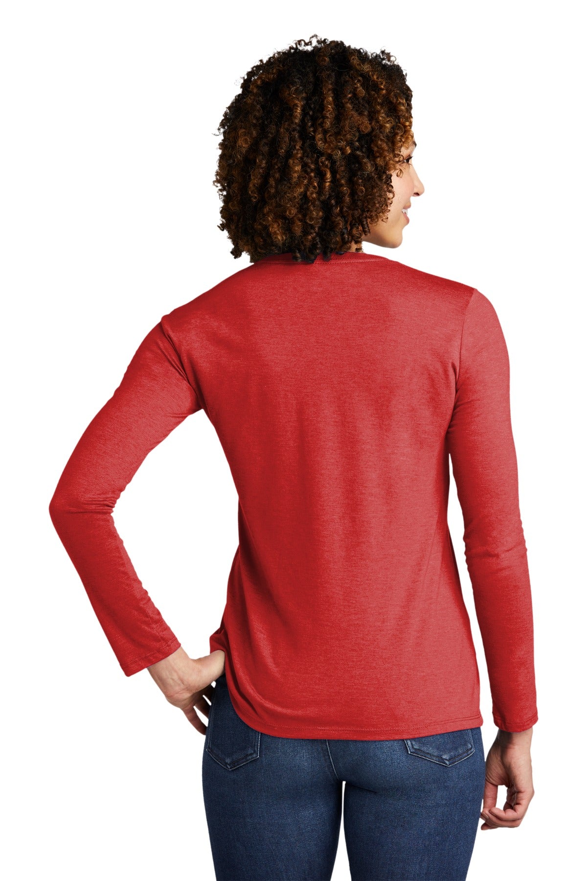 Allmade® Women's Tri-Blend Long Sleeve Tee