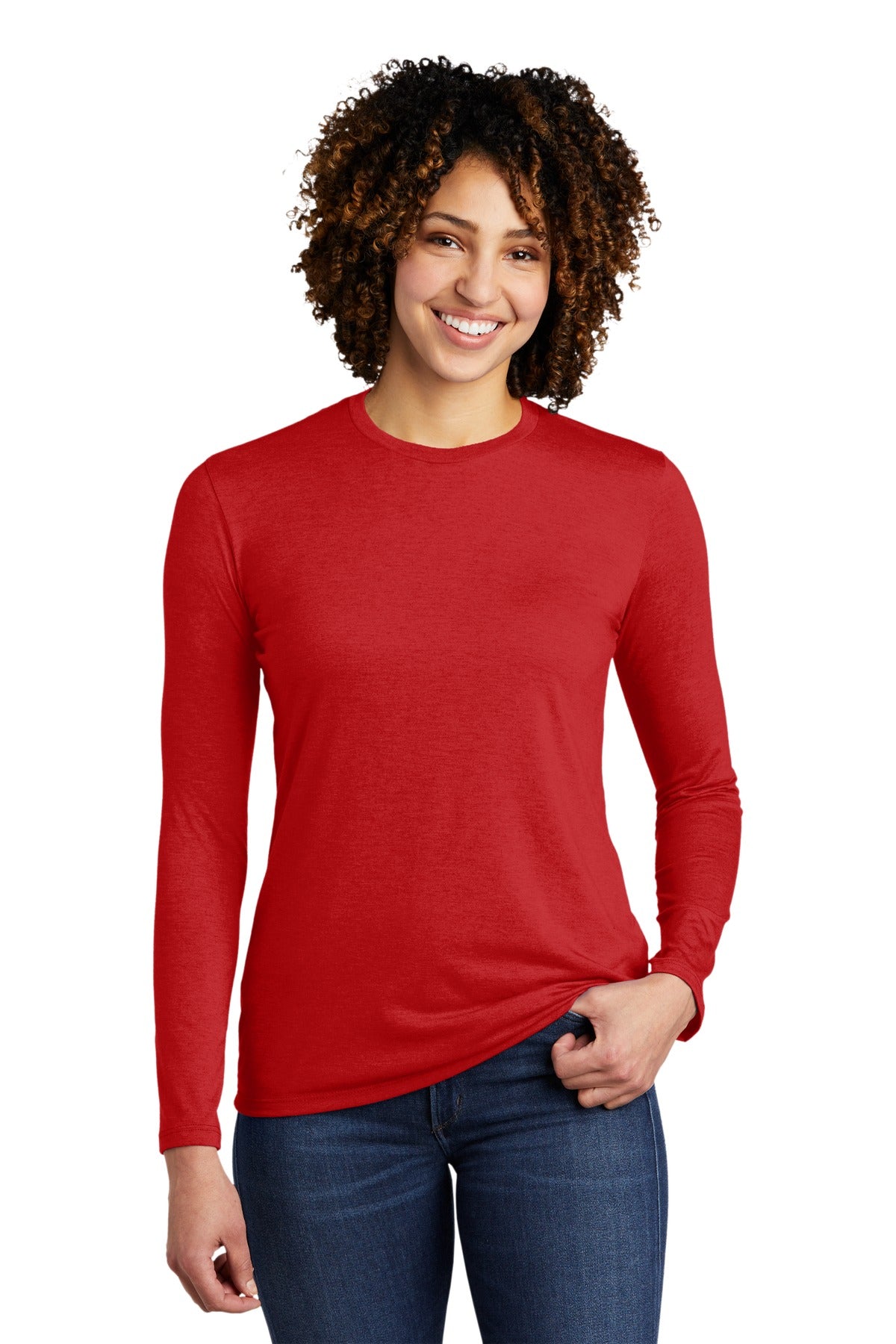 Allmade® Women's Tri-Blend Long Sleeve Tee