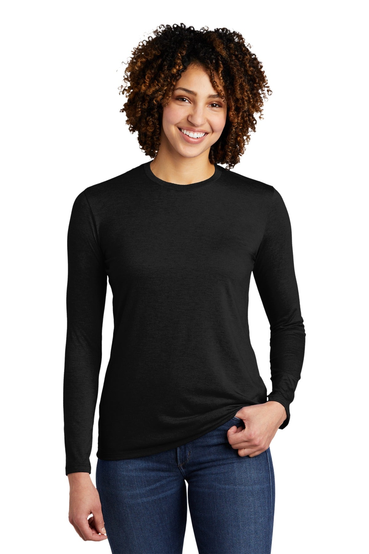 Allmade® Women's Tri-Blend Long Sleeve Tee