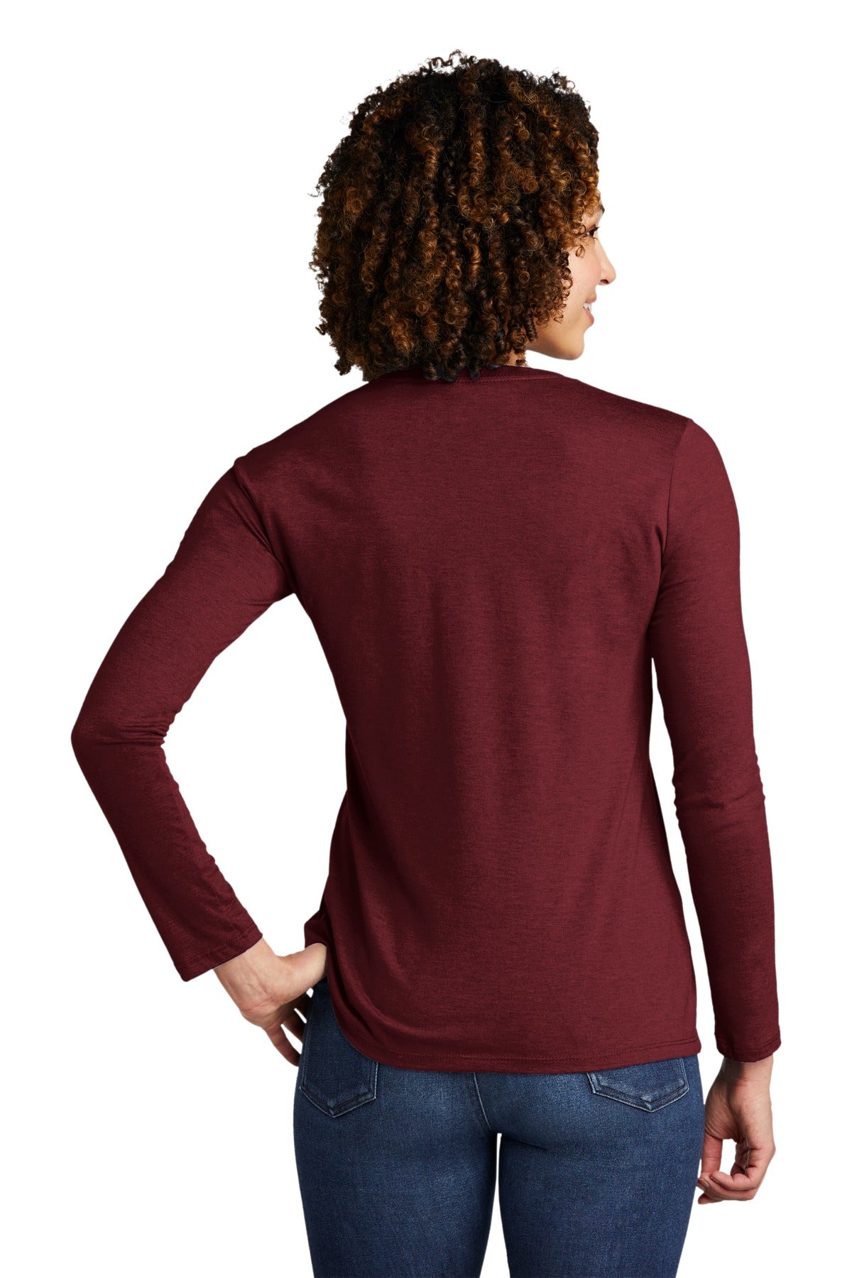 Allmade® Women's Tri-Blend Long Sleeve Tee