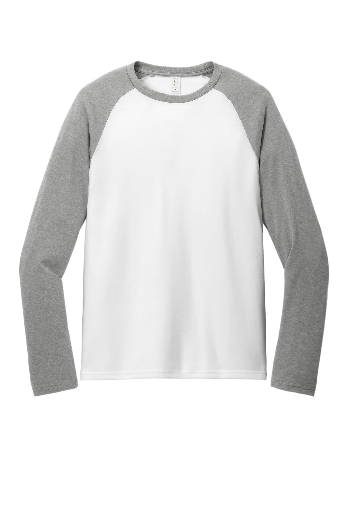 Allmade® Unisex Tri-Blend Long Sleeve Colorblock Raglan