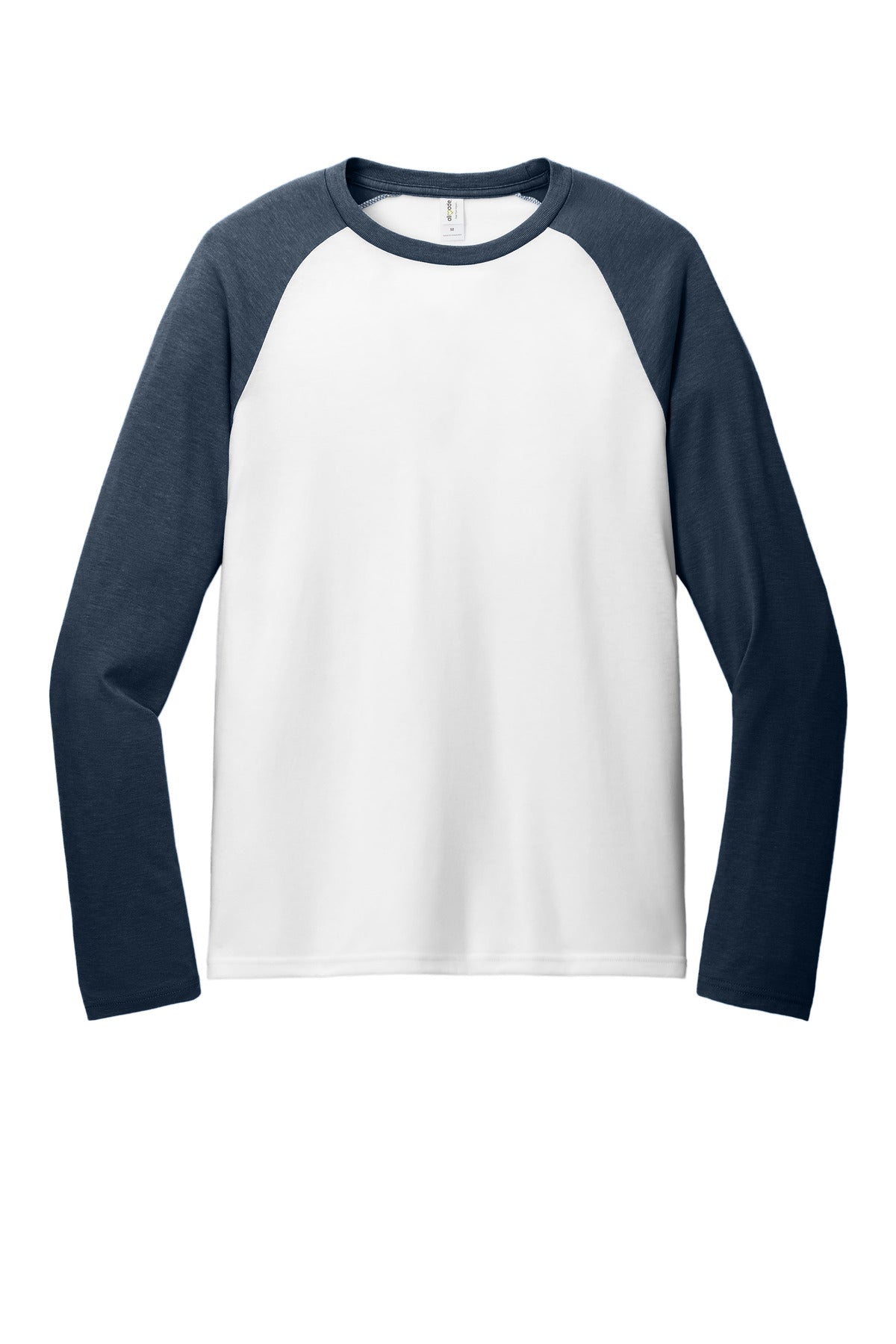 Allmade® Unisex Tri-Blend Long Sleeve Colorblock Raglan