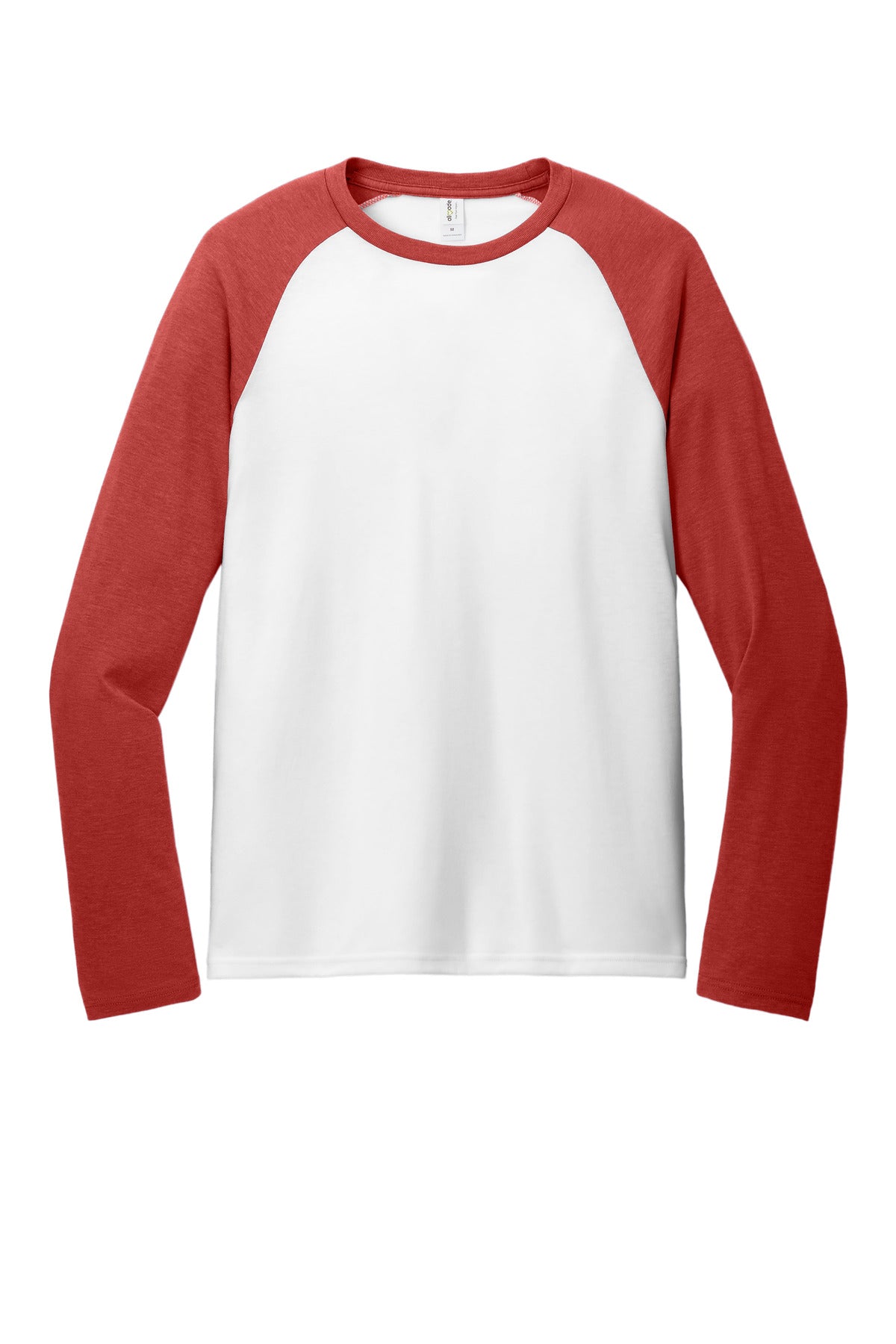 Allmade® Unisex Tri-Blend Long Sleeve Colorblock Raglan