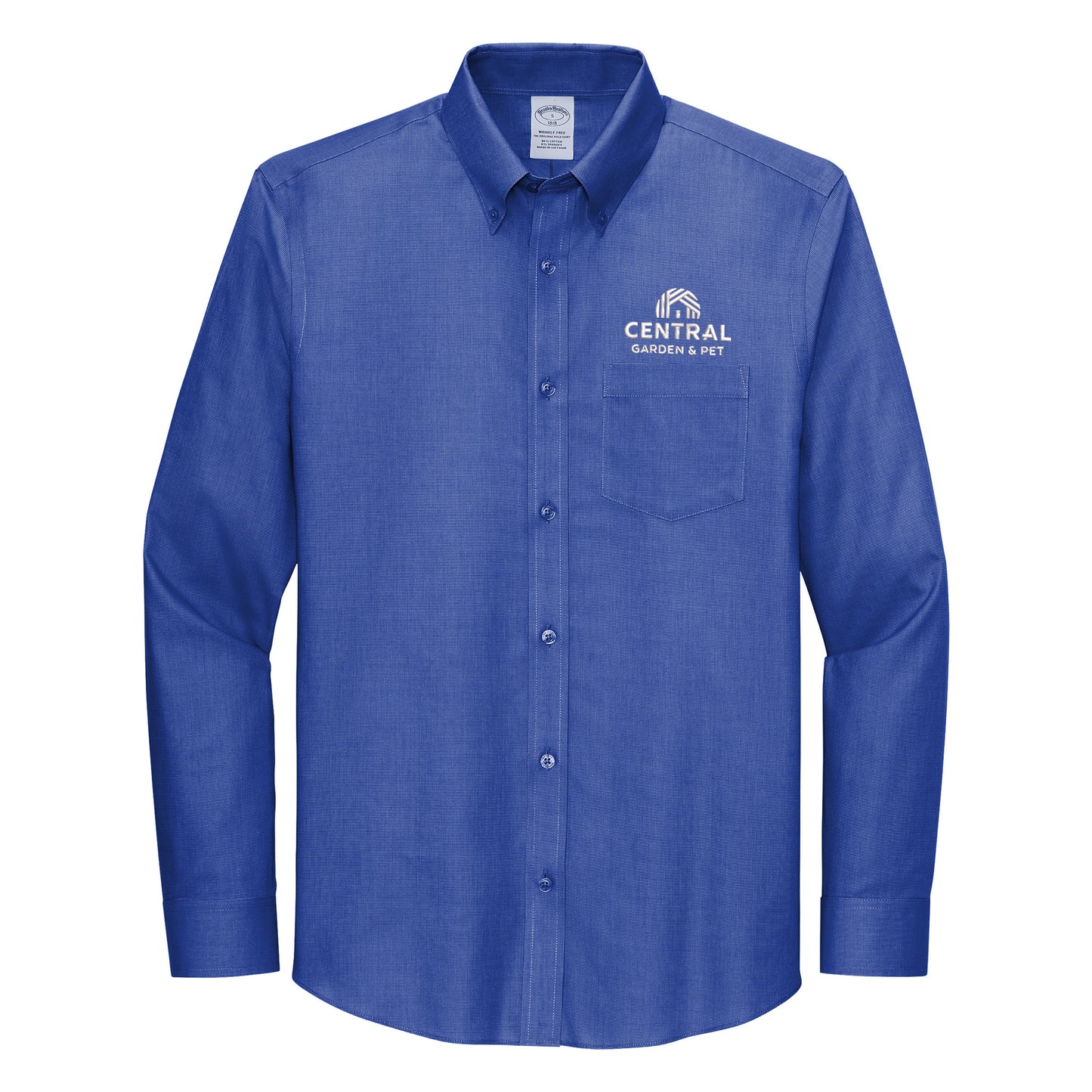 Central Garden & Pet® Brooks Brothers® Wrinkle-Free Stretch Nailhead Shirt