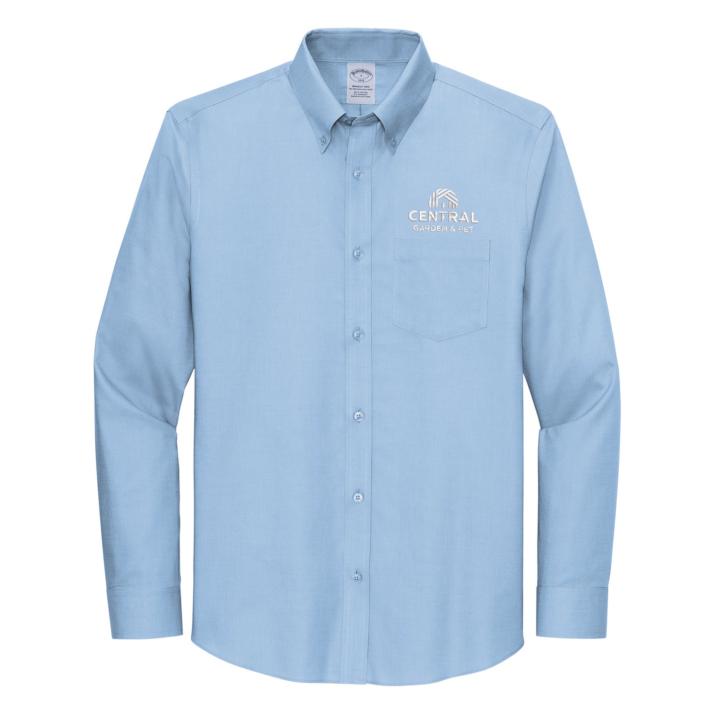 Central Garden & Pet® Brooks Brothers® Wrinkle-Free Stretch Nailhead Shirt