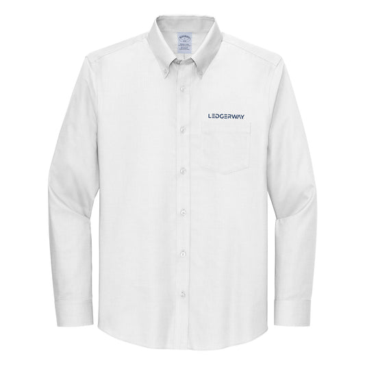 LEDGERWAY Brooks Brothers® Wrinkle-Free Stretch Nailhead Shirt