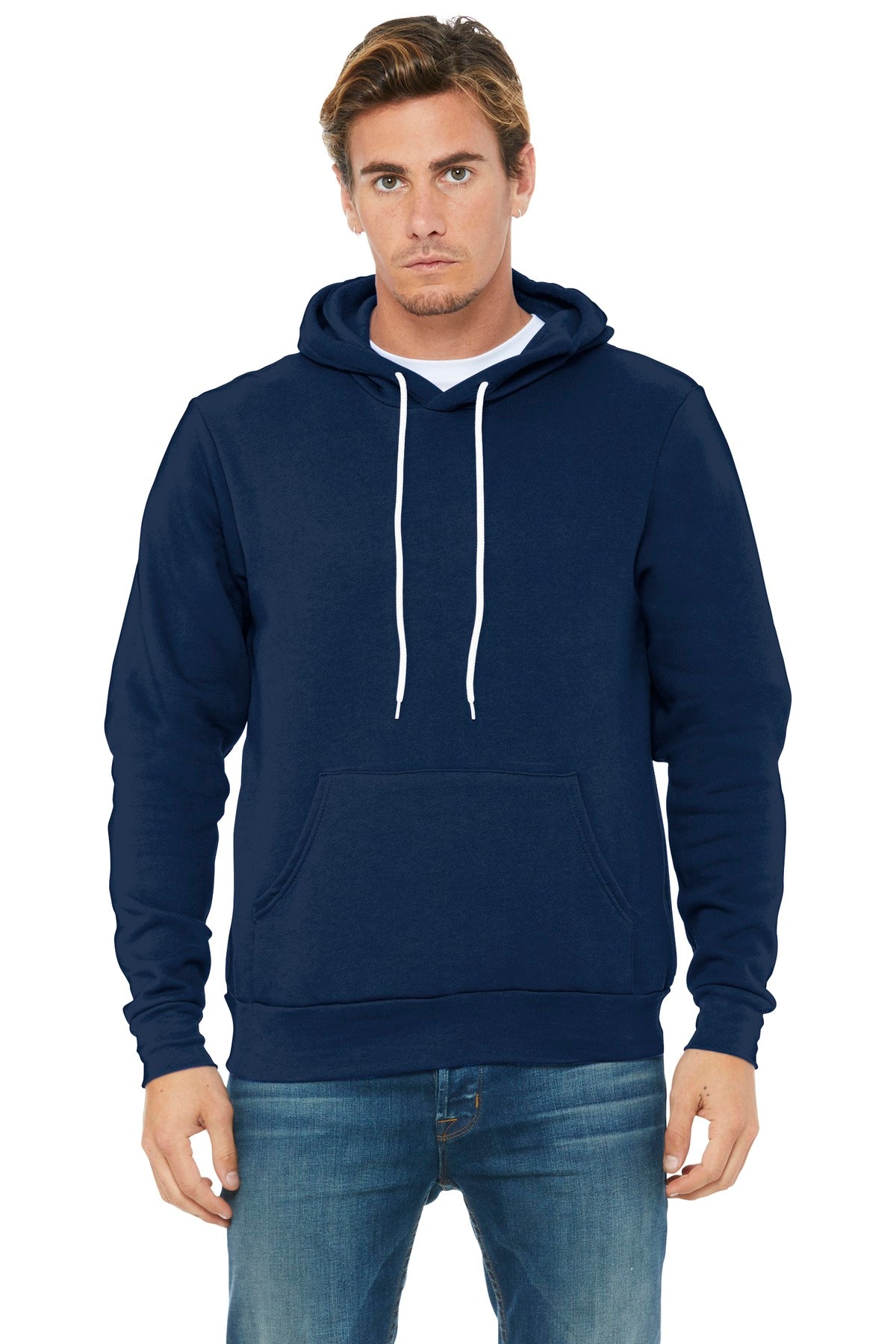 BELLA+CANVAS® Unisex Sponge Fleece Pullover Hoodie (CORE COLORS)