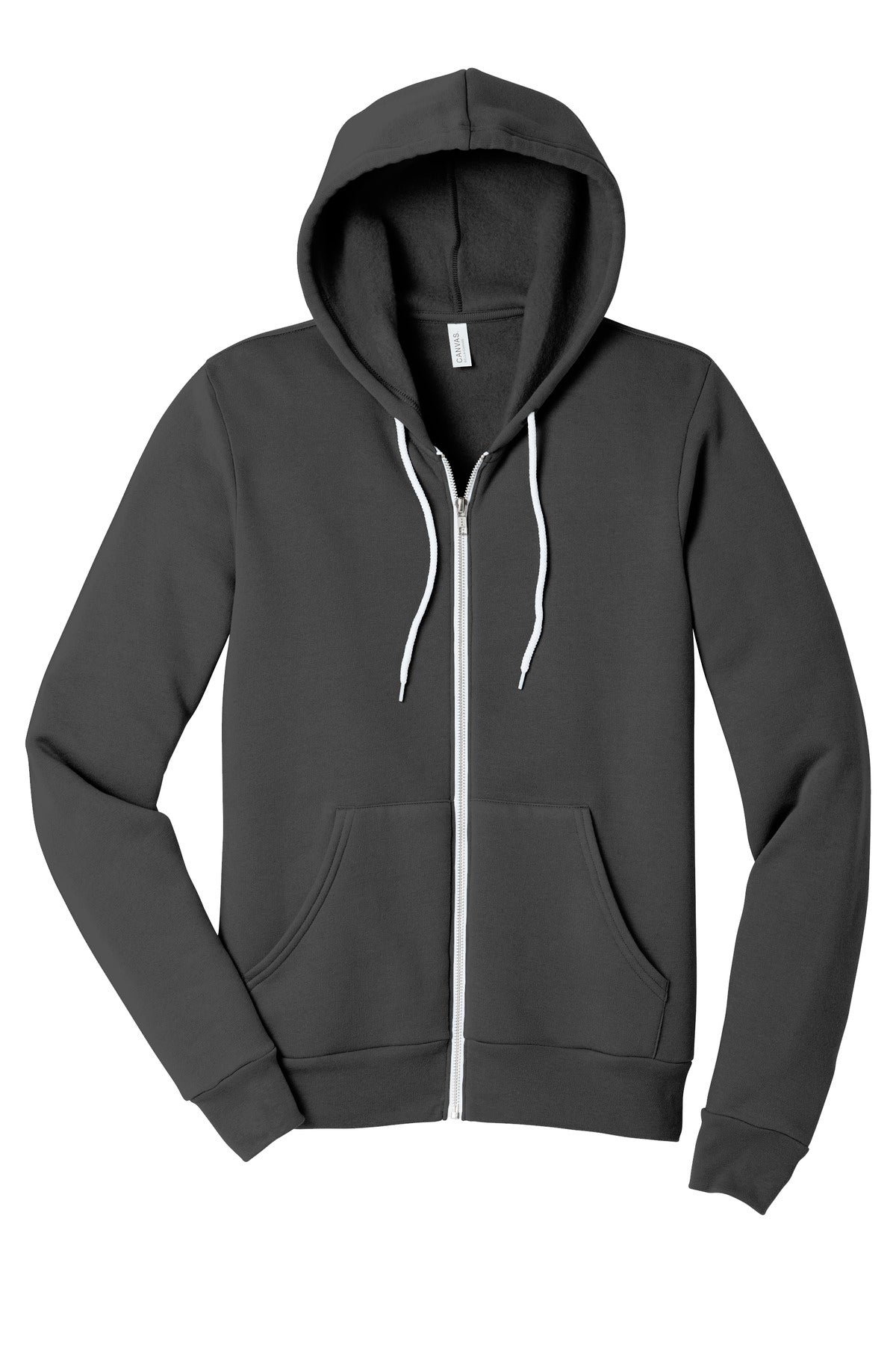 BELLA+CANVAS® Unisex Sponge Fleece Full-Zip Hoodie (CORE COLORS)