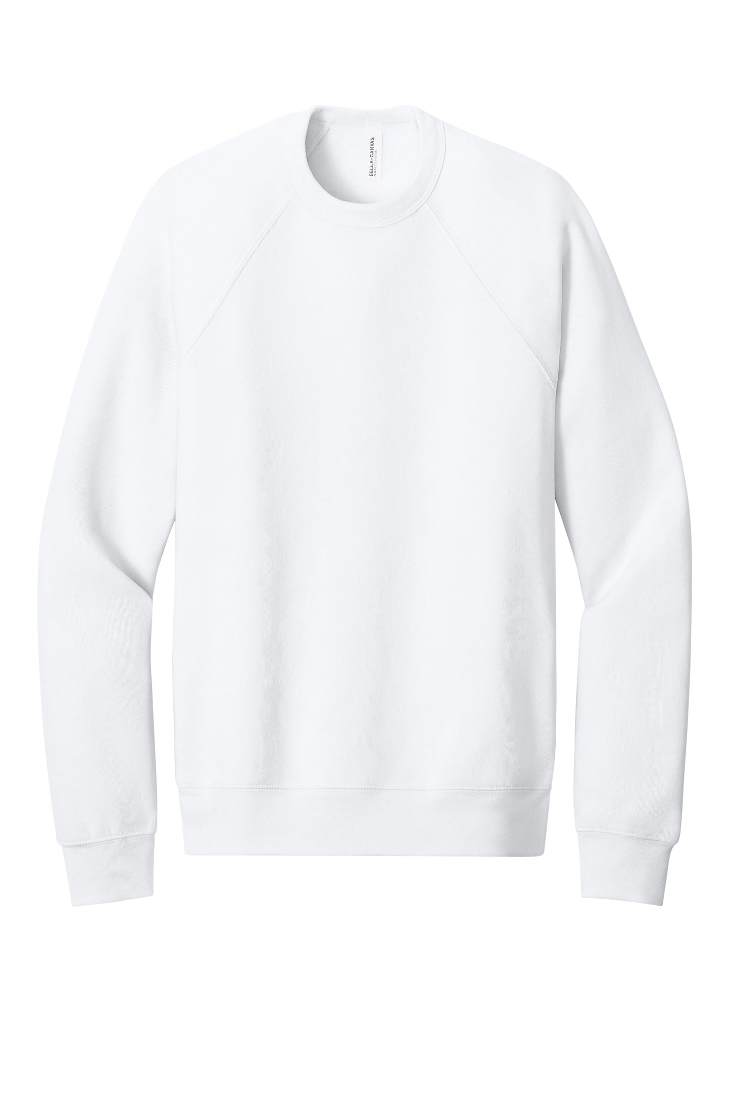 BELLA+CANVAS® Unisex Sponge Fleece Raglan Sweatshirt