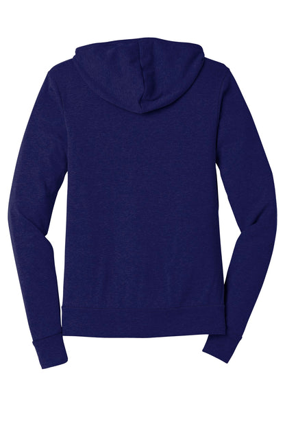 DISCONTINUED -  BELLA+CANVAS® Unisex Triblend Full-Zip Lightweight Hoodie - SKU BC3939
